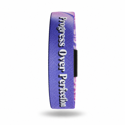Progress Over Perfection Wristband