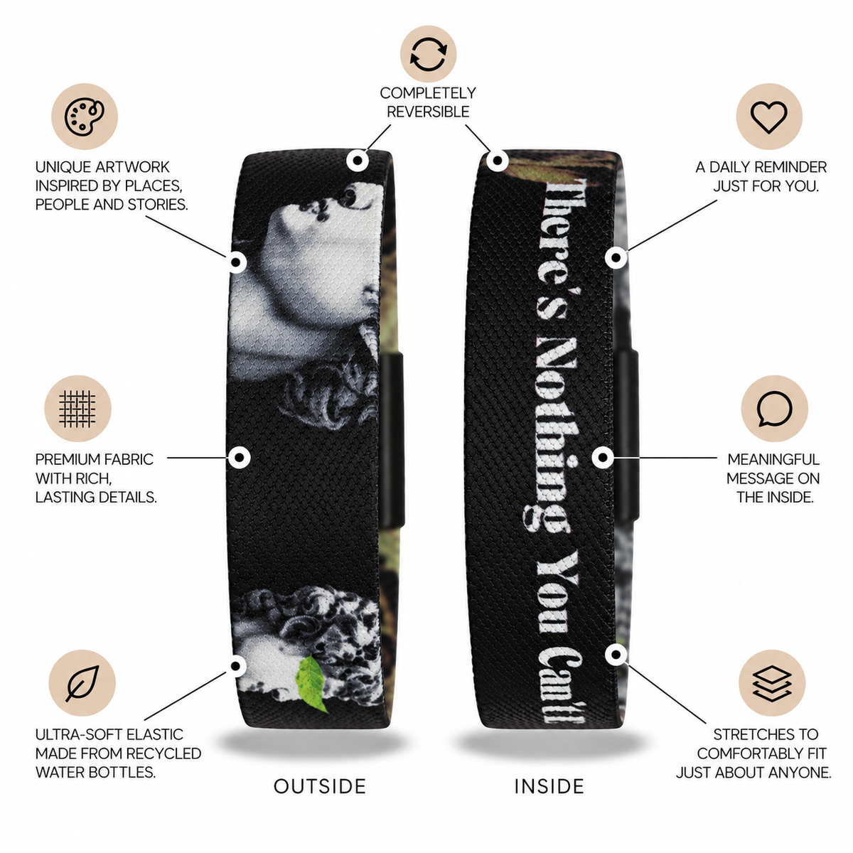 There's Nothing You Can't Do Wristband