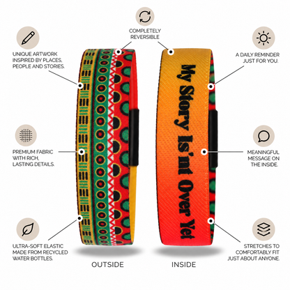 My Story Is'nt Finished Wristband