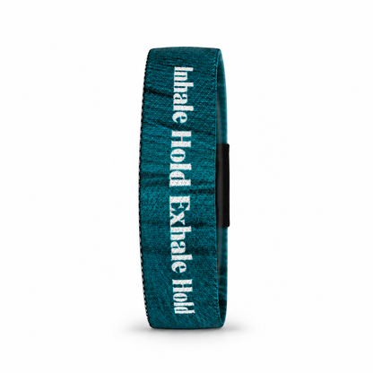 Inhale Hold Exhale Hold Wristband